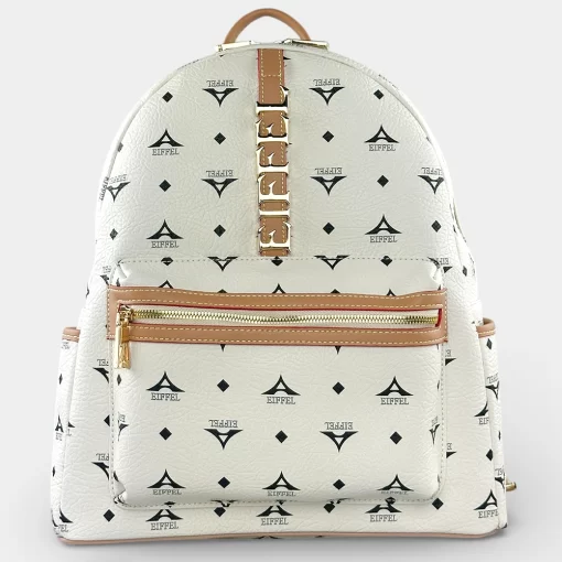 Σακίδιο πλάτης Μεγάλο μέγεθος Εκρού La tour Eiffel 36-142030-3HA