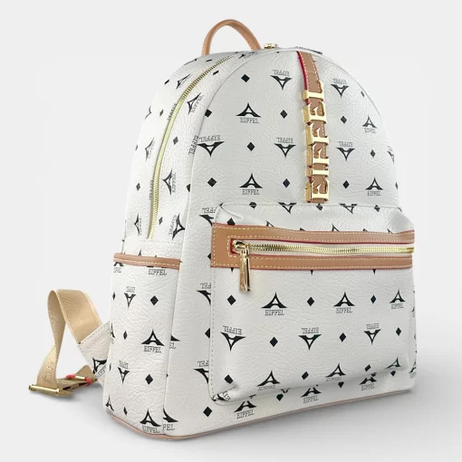 Σακίδιο πλάτης Μεγάλο μέγεθος Εκρού La tour Eiffel 36-142030-3HA