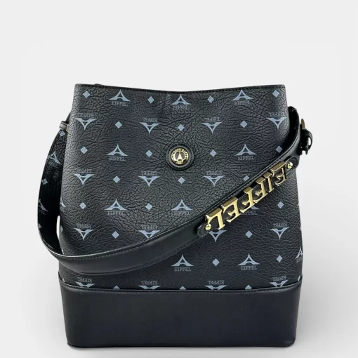 Τσάντα γυναικεία Ώμου La Tour Eiffel 36-161006-1LX Μαύρο