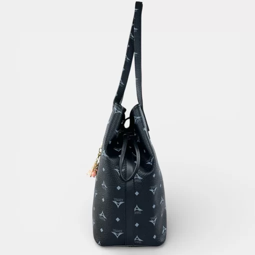 Τσάντα γυναικεία Ώμου La tour Eiffel Μαύρη 36-171034-2ΕC