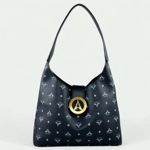 Γυναικεία Τσάντα Ώμου La tour Eiffel Μαύρη 36-241010-1