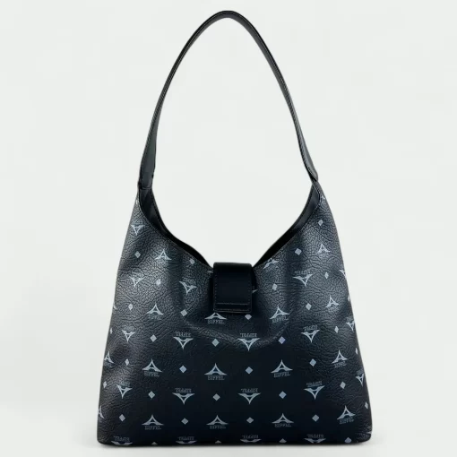 Γυναικεία Τσάντα Ώμου La tour Eiffel Μαύρη 36-241010-1
