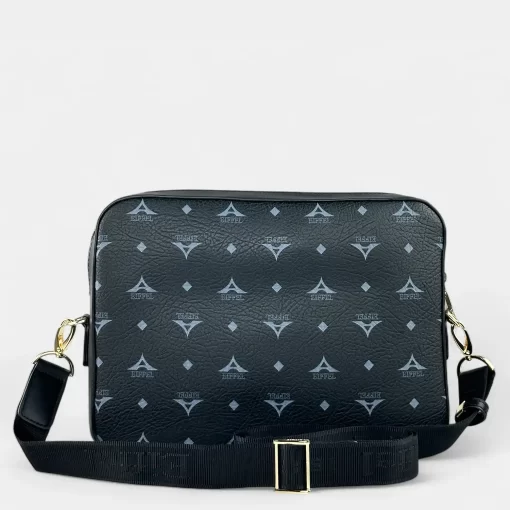 Τσάντα γυναικεία Ώμου και Χιαστί La tour Eiffel Μαύρη 36-251005-1M