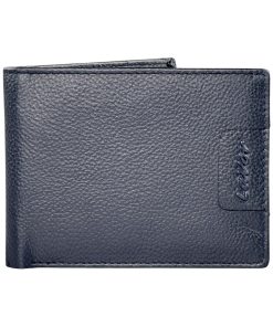 Lavor Slim Δερμάτινο μικρό πορτοφόλι 1-3828 Μπλε