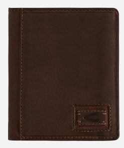 Πορτοφόλι Ανδρικό Δέρμα Όρθιο Καφέ Camel Active Dust 403-705-29