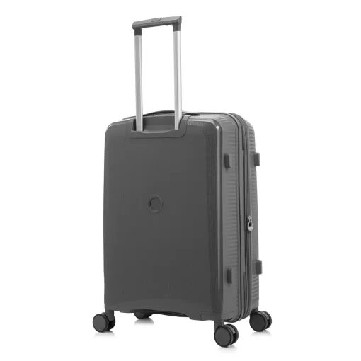 Βαλίτσα Ταξιδίου Καμπίνας Πολυπροπυλένιο με 4 Ρόδες Ύψους 55εκ RCM 425-55 Γκρι