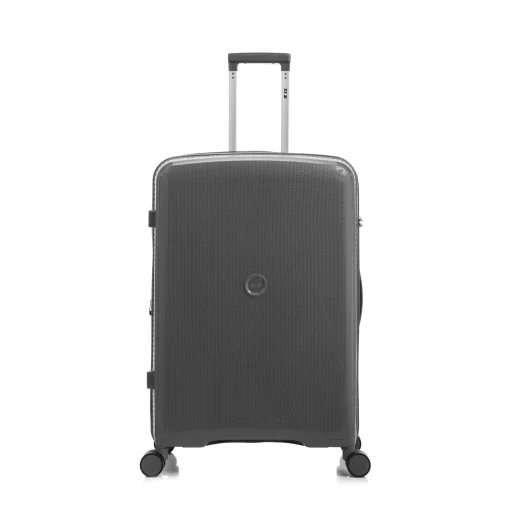 Βαλίτσα Ταξιδίου Μεσαία Πολυπροπυλένιο με 4 Ρόδες Ύψους 65εκ RCM 425-65 Γκρι