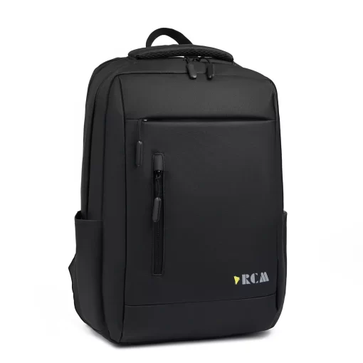 Σακίδιο Πλάτης Ύφασμα RCM 4325-011 Μαύρο