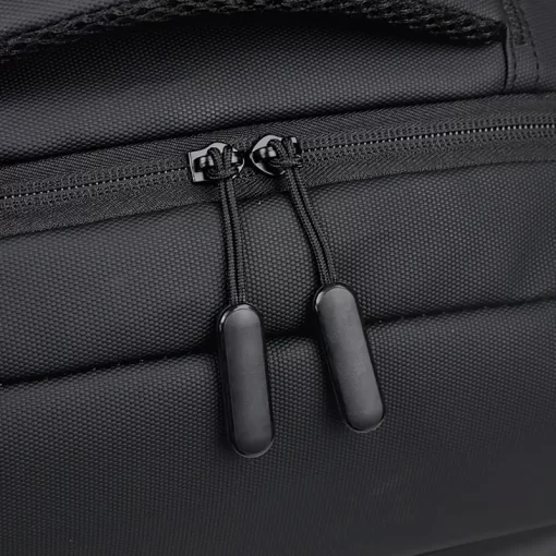 Σακίδιο Πλάτης Ύφασμα RCM 4325-011 Μαύρο