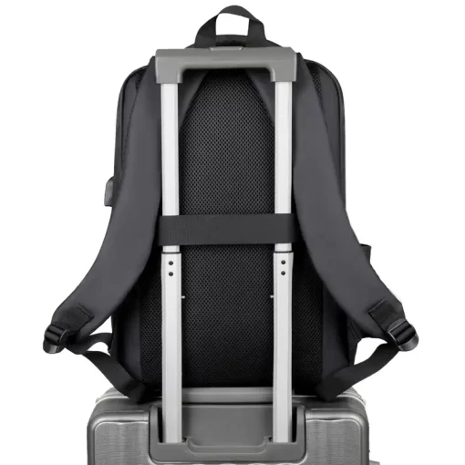 Σακίδιο Πλάτης Ύφασμα RCM 4325-011 Μαύρο