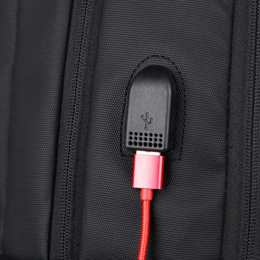 Σακίδιο Πλάτης Ύφασμα RCM 4325-011 Μαύρο