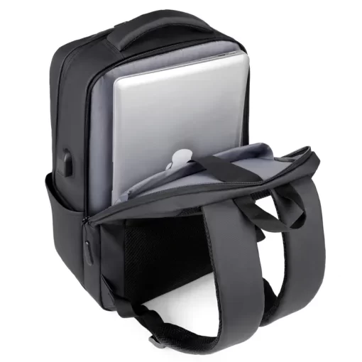 Σακίδιο Πλάτης Ύφασμα RCM 4325-011 Μαύρο