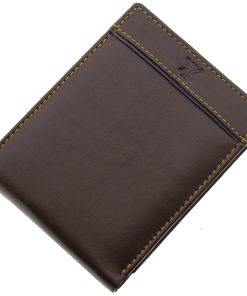 Δερμάτινο αντρικό πορτοφόλι Kappa 4405-Καφέ
