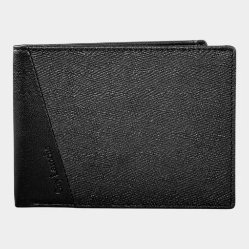 Guy Laroche Ανδρικό Δερμάτινο Πορτοφόλι 48001 Μαύρο