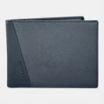 Ανδρικό δερμάτινο πορτοφόλι Guy Laroche 48001 σε μπλε χρώμα με θήκη για κέρματα