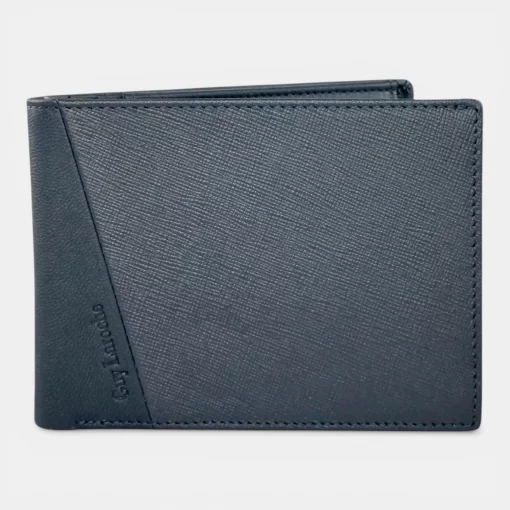 Guy Laroche Ανδρικό Δερμάτινο Πορτοφόλι 48001 Μπλε