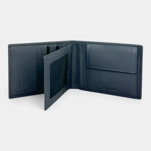 Guy Laroche Ανδρικό Δερμάτινο Πορτοφόλι 48001 Μπλε