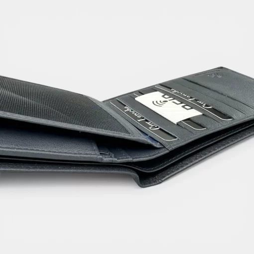 Guy Laroche Ανδρικό Δερμάτινο Πορτοφόλι 48001 Μπλε