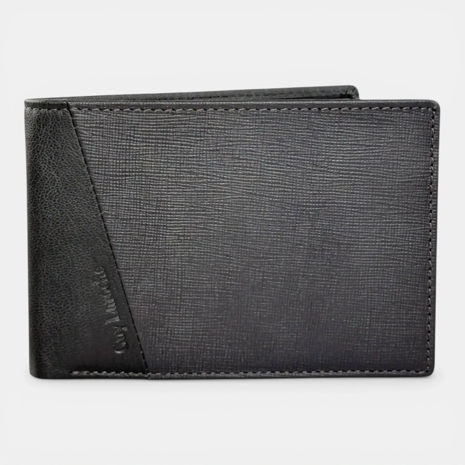 Ανδρικό δερμάτινο πορτοφόλι Guy Laroche 48002 σε καφέ χρώμα από μοσχαρίσιο δέρμα