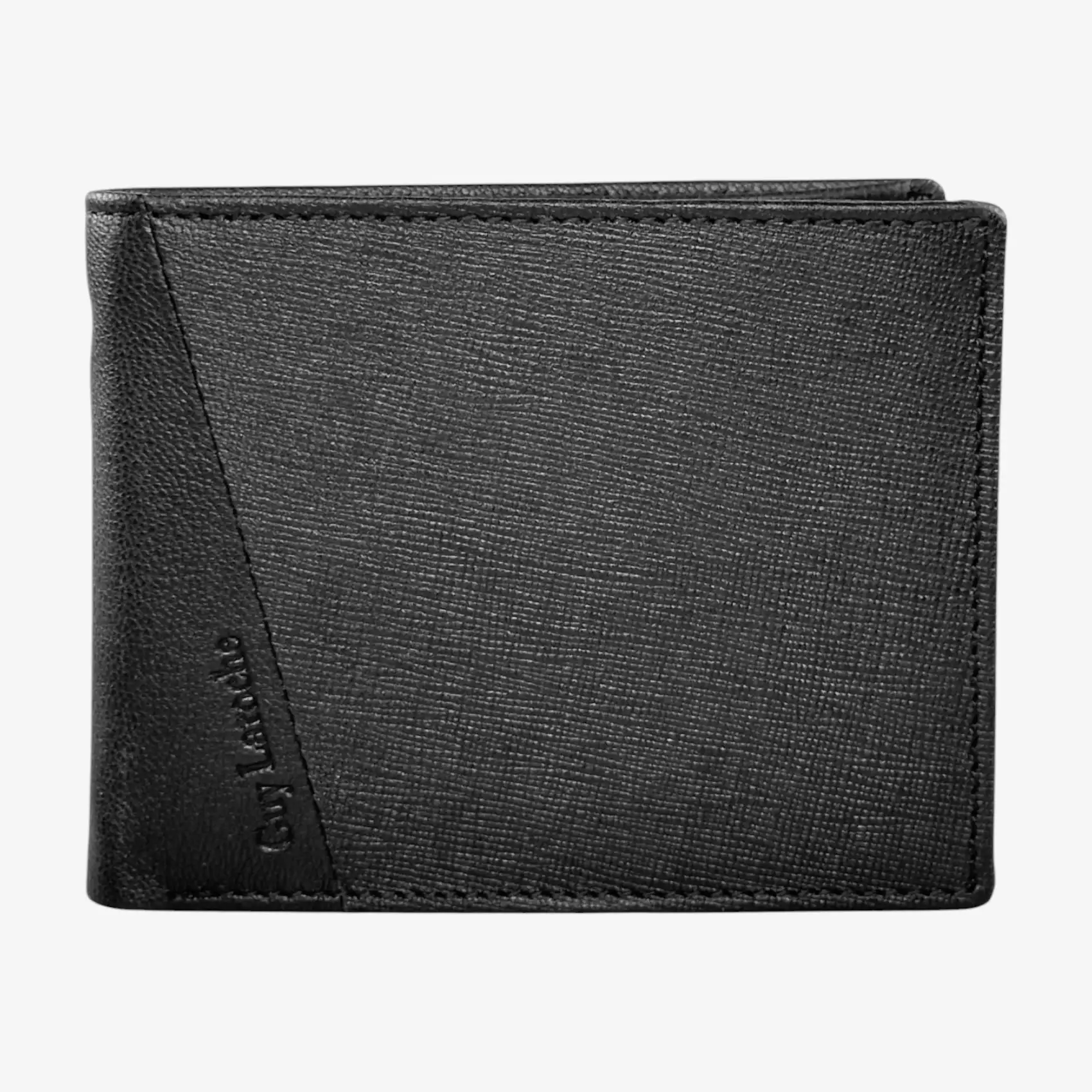 Ανδρικό δερμάτινο πορτοφόλι Guy Laroche 48003 σε μαύρο χρώμα με τεχνολογία RFID