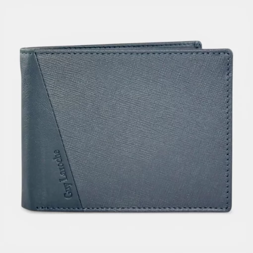 Guy Laroche Ανδρικό Δερμάτινο Πορτοφόλι 48003 Μπλε