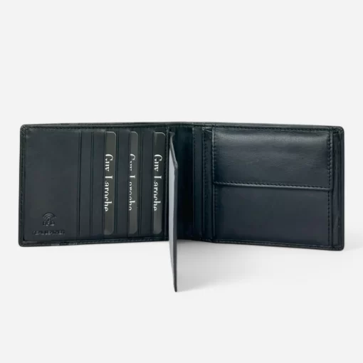 Guy Laroche Ανδρικό Δερμάτινο Πορτοφόλι 48401 Μαύρο