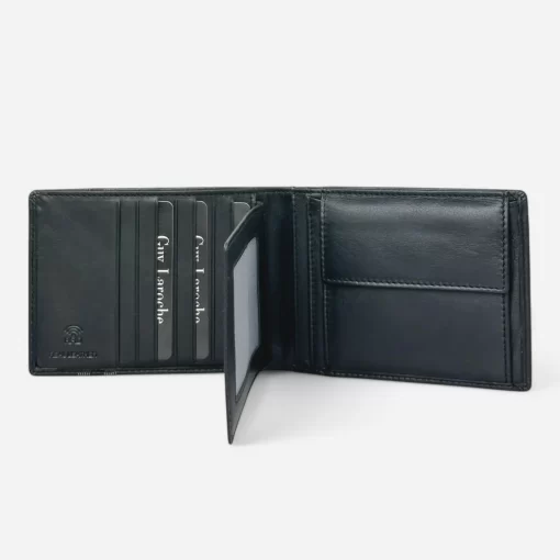 Guy Laroche Ανδρικό Δερμάτινο Πορτοφόλι 48401 Μαύρο