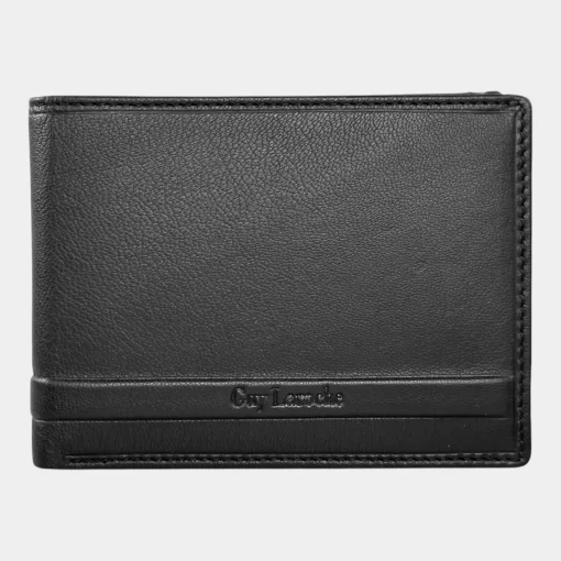Guy Laroche Ανδρικό Δερμάτινο Πορτοφόλι 48401 Μαύρο