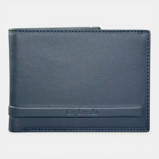 Guy Laroche Ανδρικό Δερμάτινο Πορτοφόλι 48401 Μπλε