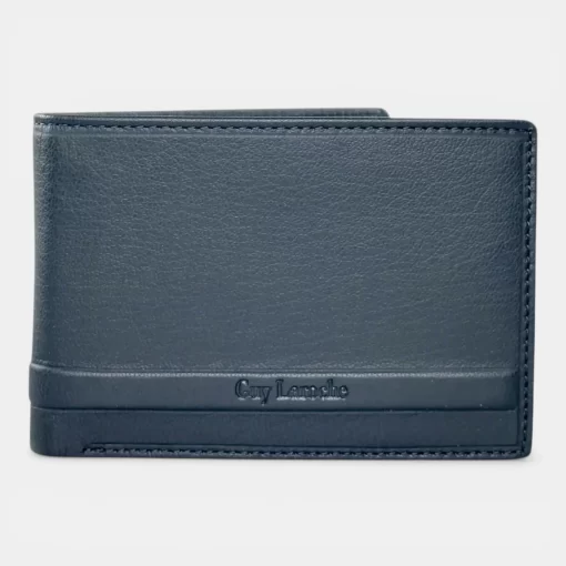 Guy Laroche Ανδρικό Δερμάτινο Πορτοφόλι 48402 Μπλε