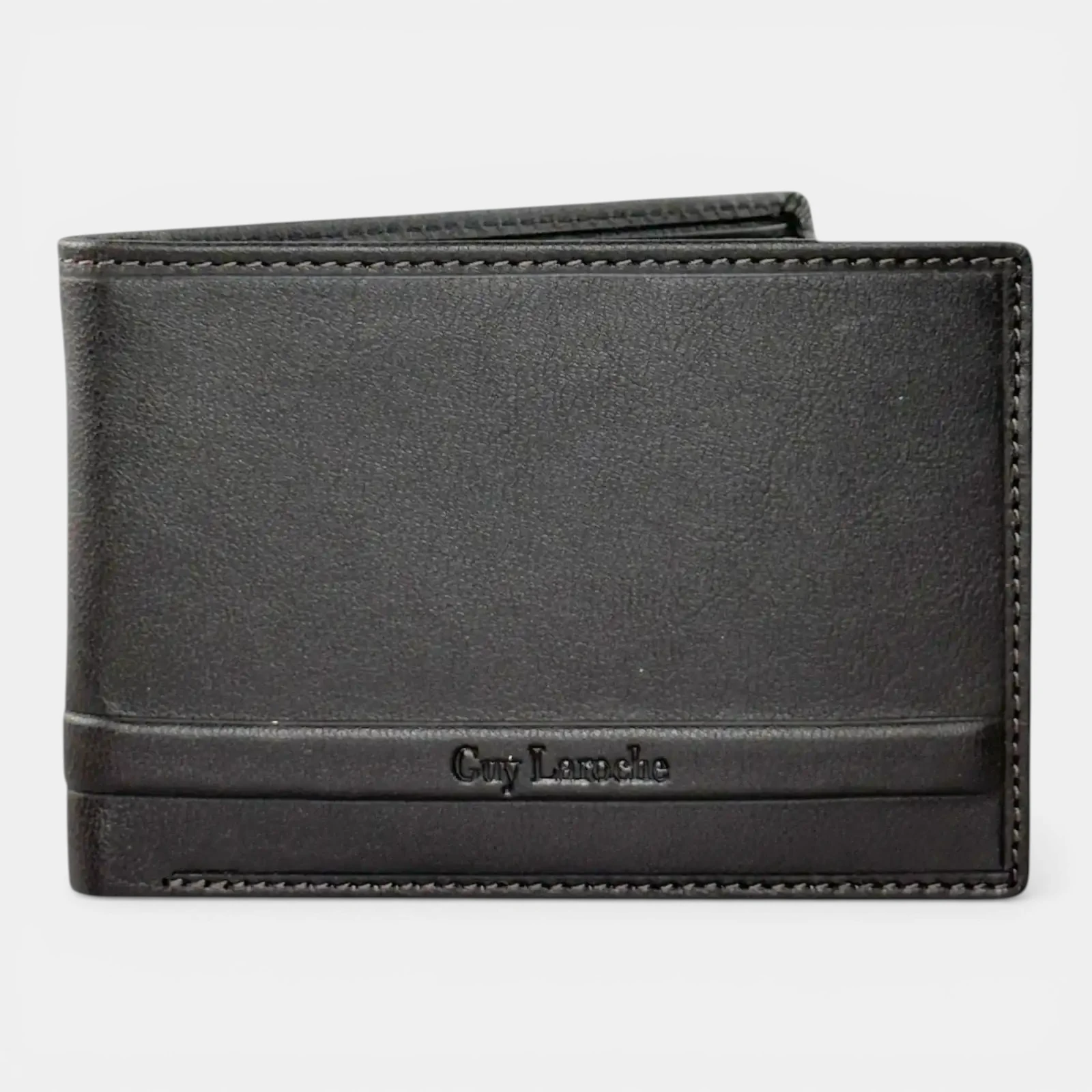 Ανδρικό δερμάτινο πορτοφόλι Guy Laroche 48402 σε καφέ χρώμα από μοσχαρίσιο δέρμα