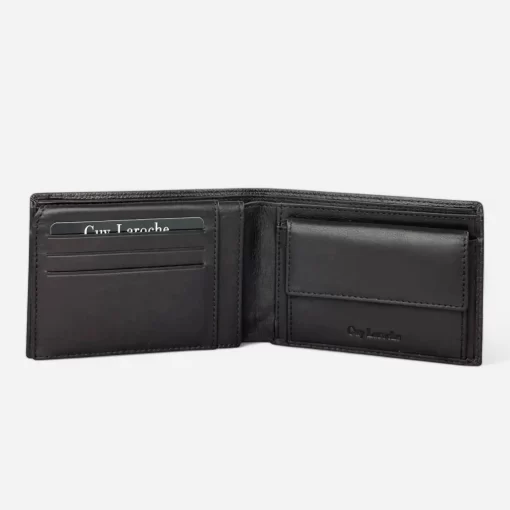 Guy Laroche Ανδρικό Δερμάτινο Πορτοφόλι 48402 Καφέ