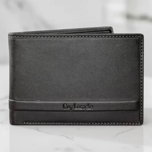 Guy Laroche Ανδρικό Δερμάτινο Πορτοφόλι 48402 Καφέ