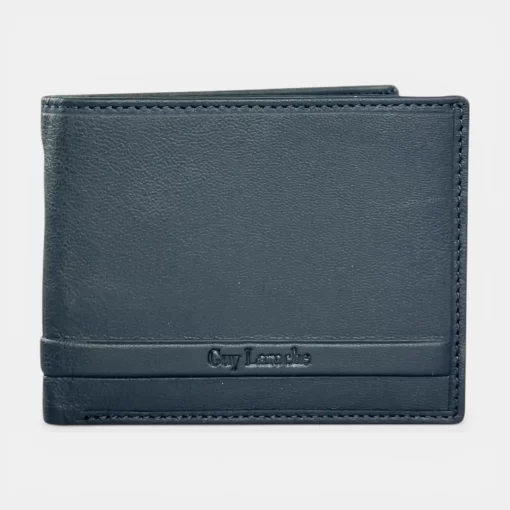 Guy Laroche Ανδρικό Δερμάτινο Πορτοφόλι 48403 Μπλε