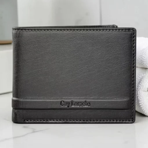 Guy Laroche Ανδρικό Δερμάτινο Πορτοφόλι 48403 Καφέ