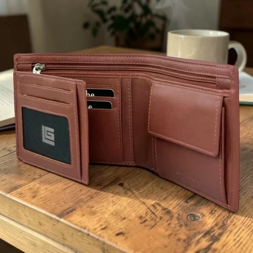 Guy Laroche Ανδρικό Δερμάτινο Πορτοφόλι 48403 Ταμπα