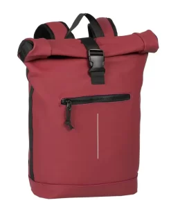 New Rebels Mart New York Burgundy 21L σακίδιο πλάτης Rolltop Water Repellent Laptop 15,6" 51.113524