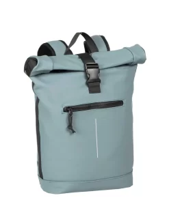 New Rebels Mart New York Soft Blue 21L Backpack Rolltop Water Repellent Laptop 15.6" 51.113528