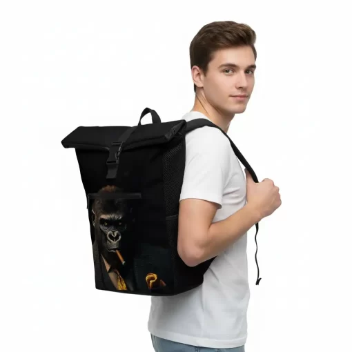 New Rebels Mart Art New York Gorilla 21L Rolltop Laptop Αδιάβροχο 15,6″ 51.151288