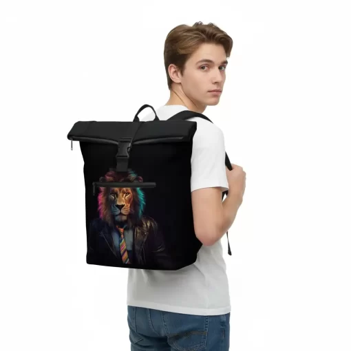 New Rebels Mart Arts Los Angeles Lion 21L Rolltop Laptop Αδιάβροχο 15,6″ 51.151388