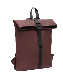 New Rebels Mart Los Angeles Metallic Burgundy 7L Rolltop Backpack Water Repellent 51.125525