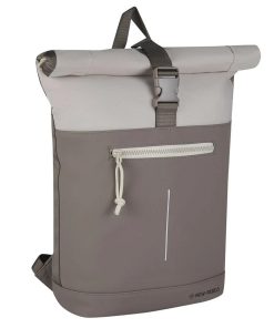 New Rebels Backham New York Taupe 21L Rolltop Water Repellent Laptop 15.6" 51.133239