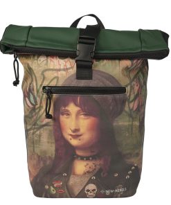 New Rebels - Mart Art Backpack 21L Mona Lisa Water Repellent 51.140263
