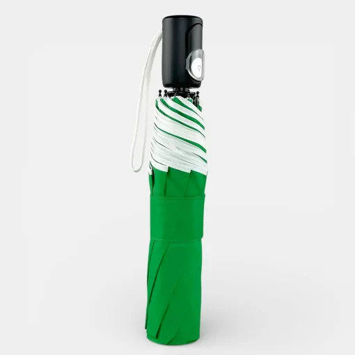 Benetton Ομπρέλα Βροχής Mini AC αυτόματη σπαστή Πράσινο 56604