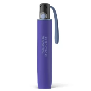 Benetton Ομπρέλα Βροχής Mini AC αυτόματη σπαστή Μωβ 56710