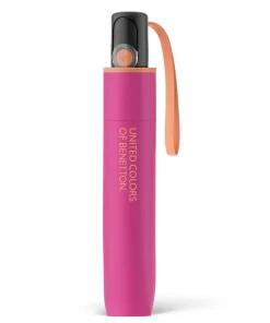 Benetton Ομπρέλα Βροχής Mini AC αυτόματη σπαστή Φούξια 56711