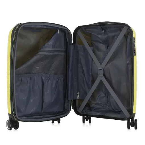 Βαλίτσα Ταξιδίου Καμπίνας Πολυπροπυλένιο με 4 Ρόδες Ύψους 55εκ RCM 585 Λαιμ