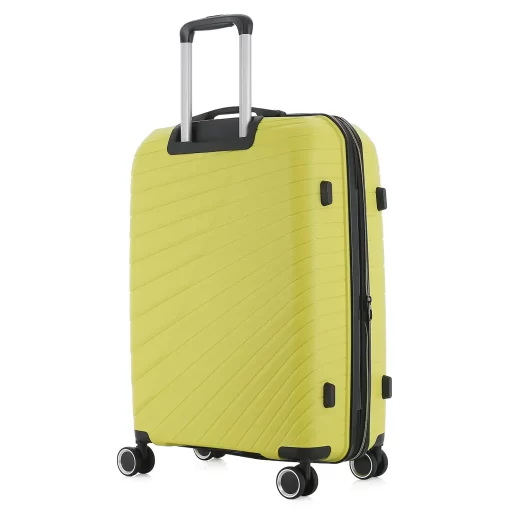 Βαλίτσα Ταξιδίου Μεσαία Πολυπροπυλένιο με 4 Ρόδες Ύψους 68εκ RCM 585-68 Λαιμ