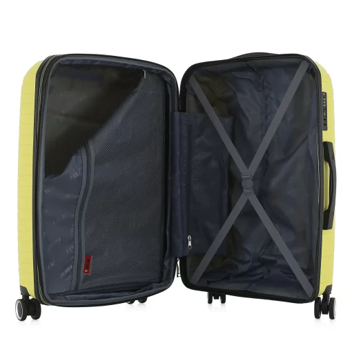 Βαλίτσα Ταξιδίου Μεσαία Πολυπροπυλένιο με 4 Ρόδες Ύψους 68εκ RCM 585-68 Λαιμ