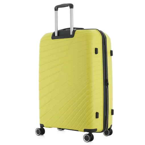 Βαλίτσα Ταξιδίου Μεγάλη Πολυπροπυλένιο με 4 Ρόδες Ύψους 76εκ RCM 585-76 Λαιμ